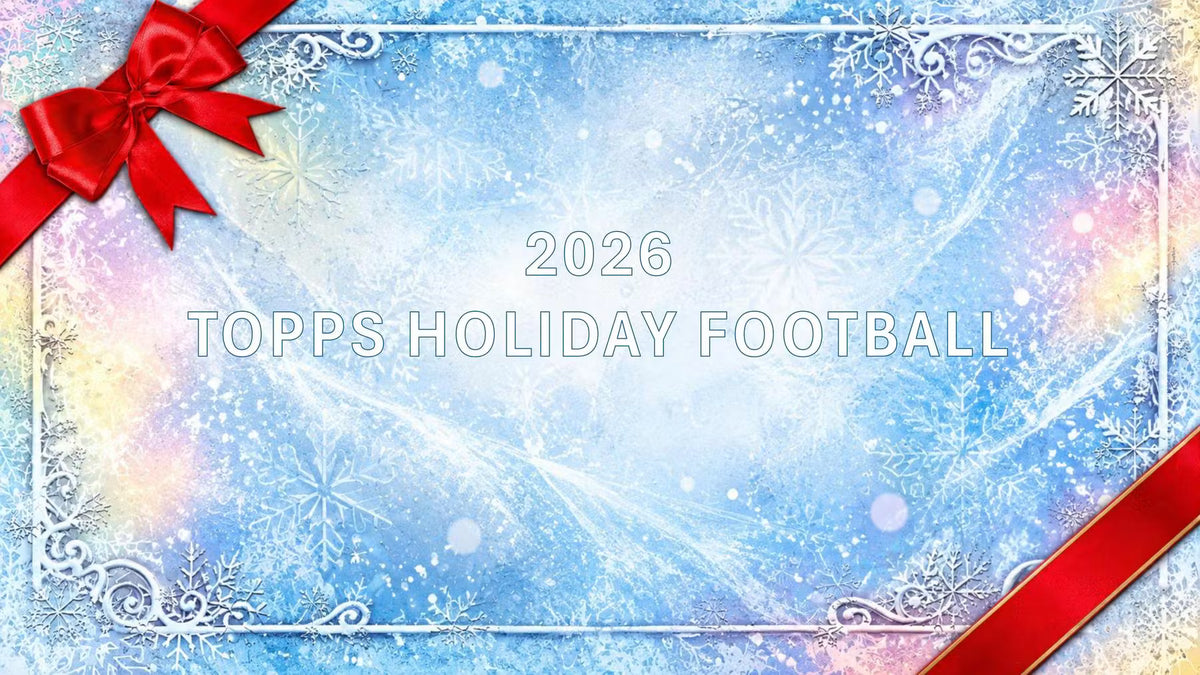2026 Topps Holiday Football Banner