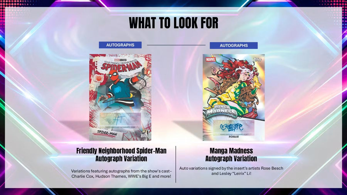 Neon Marvel Manga Madness Autograph Variation Rogue