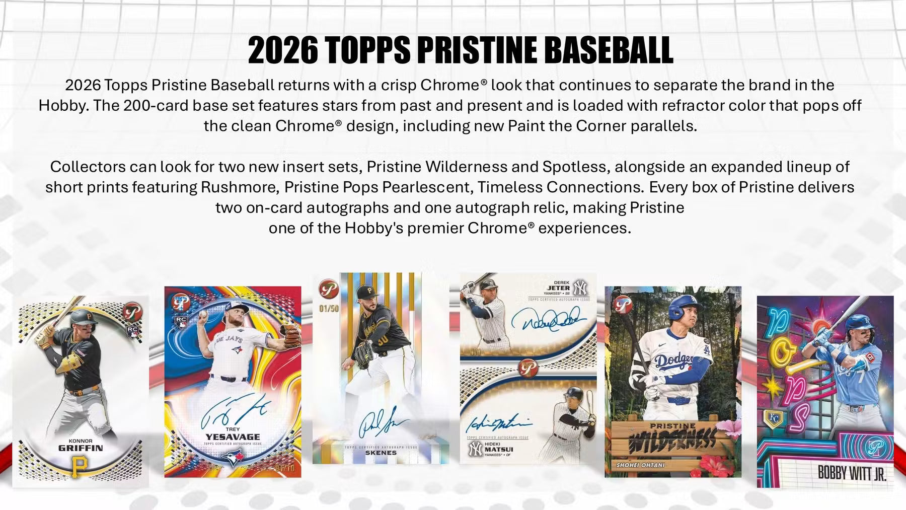 2026 Topps Pristine Baseball Banner