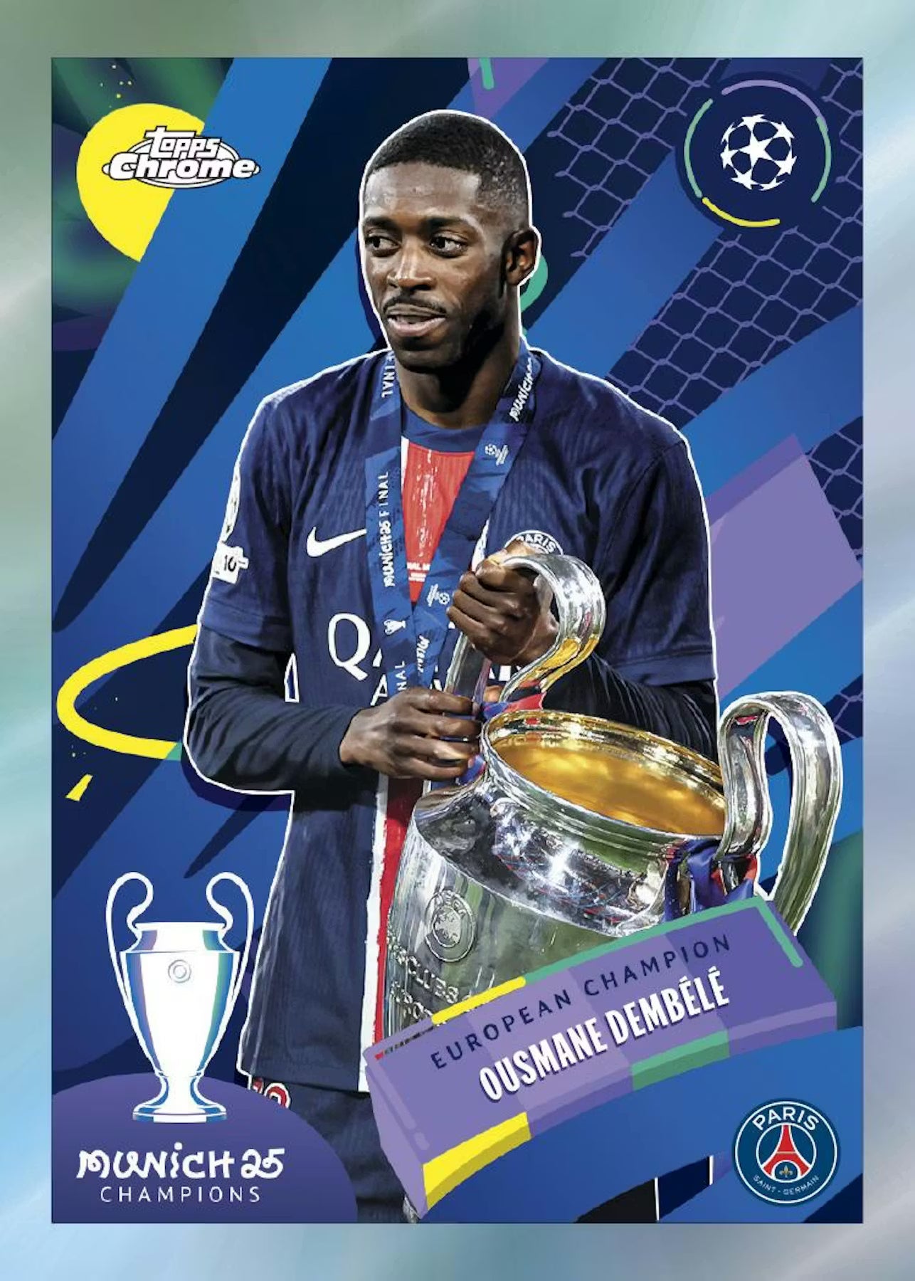 2025/26 Topps Chrome UEFA Club Competitions Soccer Breaker Delight
