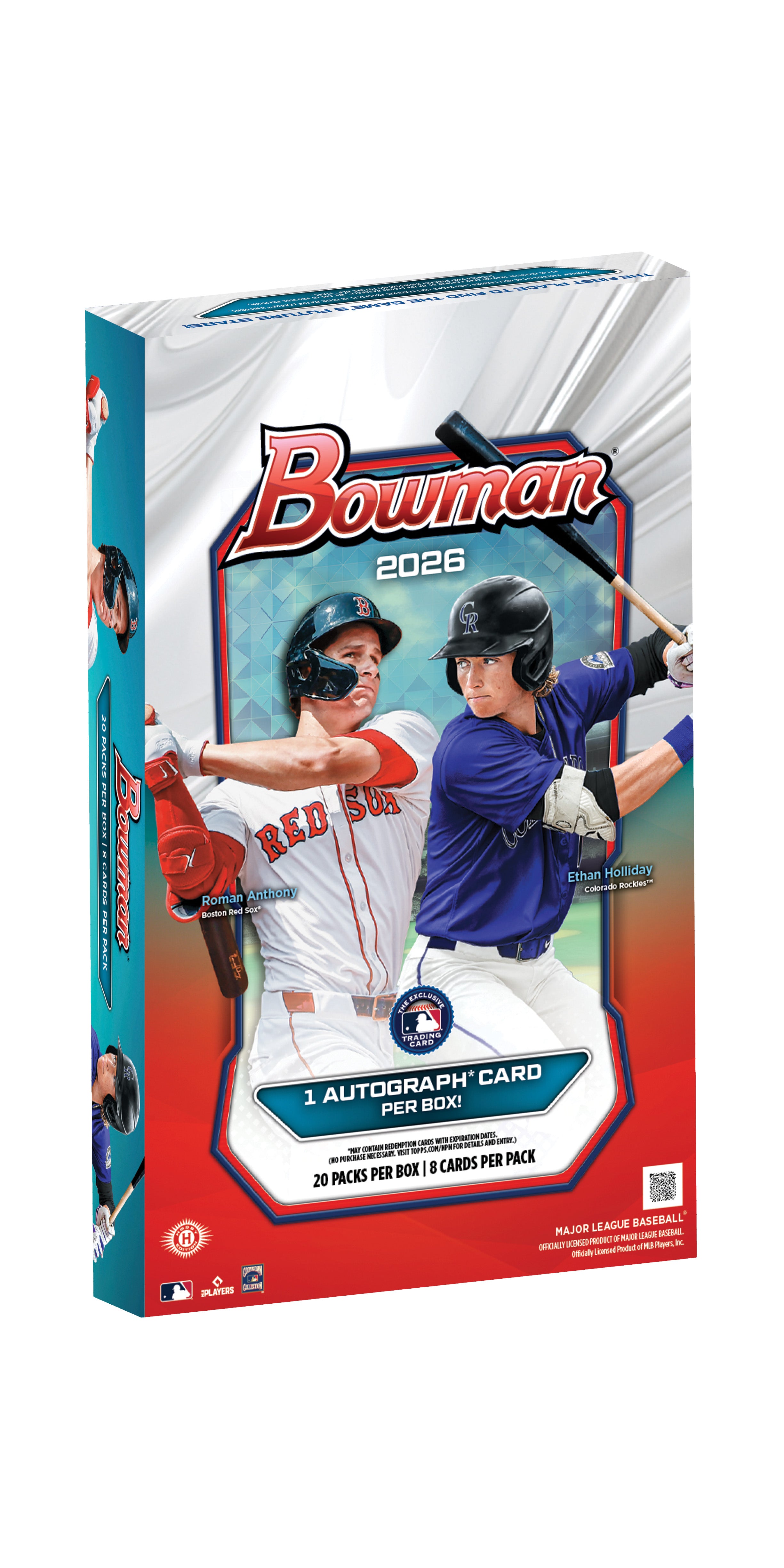 2026 Topps Bowman Baseball Hobby Box 1 Autograph per Box – Nimitz