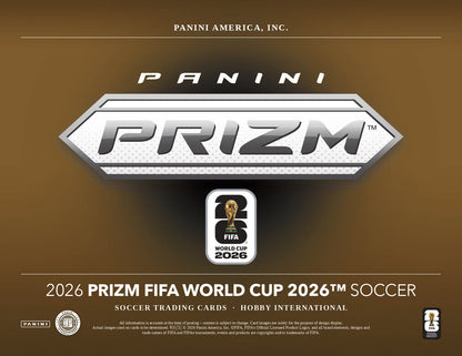 2026 Panini Prizm FIFA World Cup 2026 Hobby International Box Banner