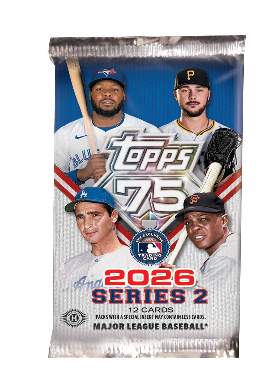 2026 Topps Series 2 Baseball Value Pack (12 Cards Per Pack)