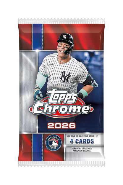 2026 Topps Chrome Baseball Value Pack