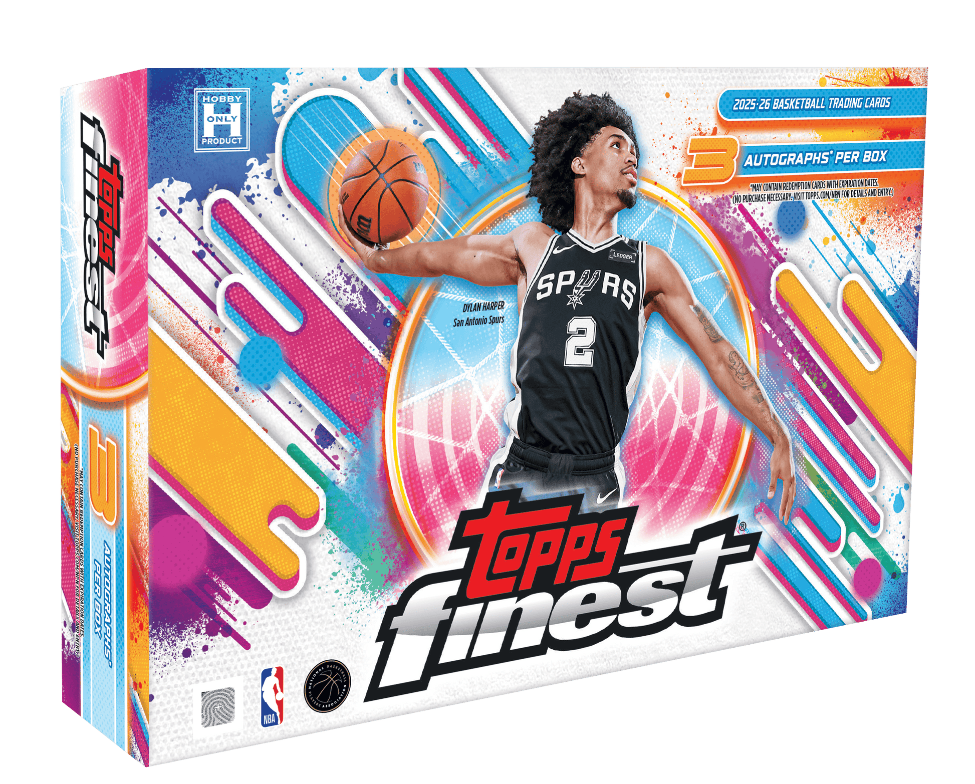 2025/26 Topps Finest Basketball Breaker's Delight Box