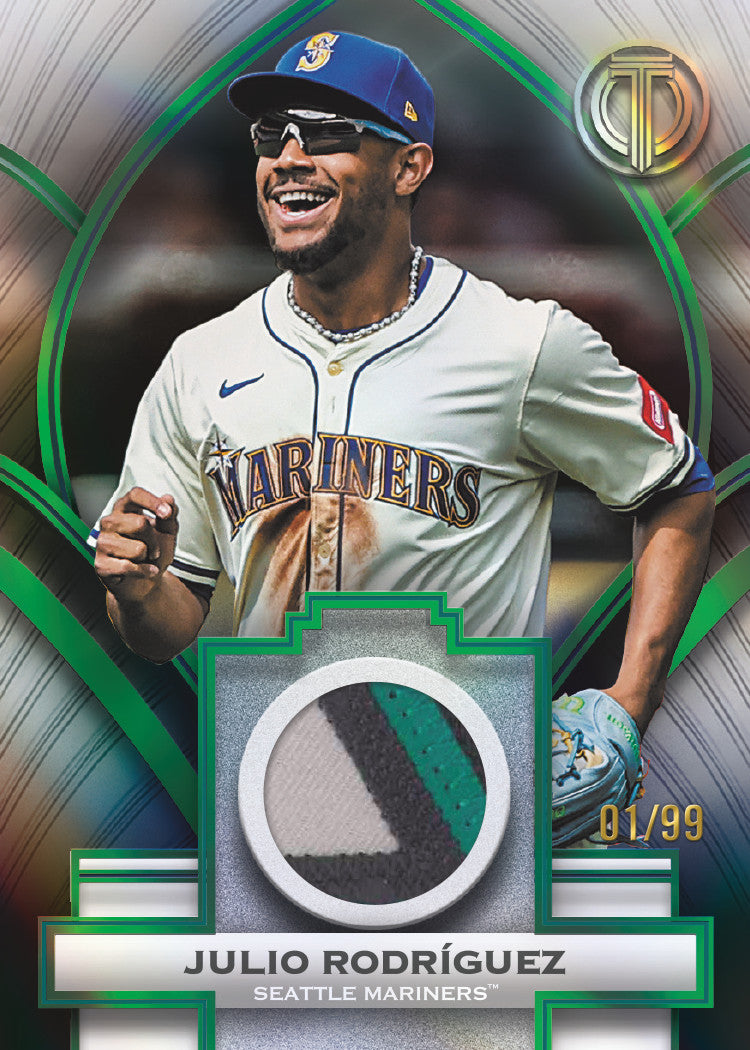 2026 Topps Tribute Baseball Julio Rodriguez Seattle Mariners Relic Card