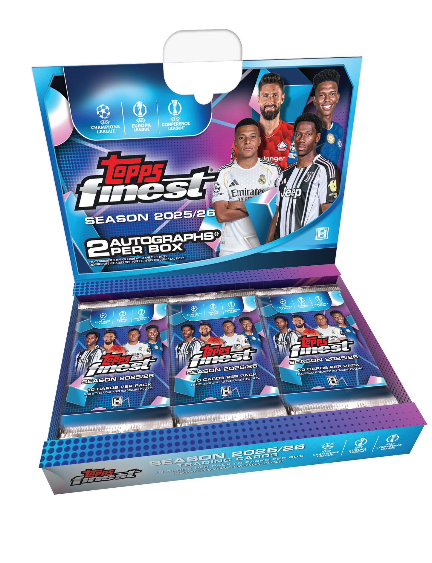 2025/26 Topps Finest UCC Hobby Box