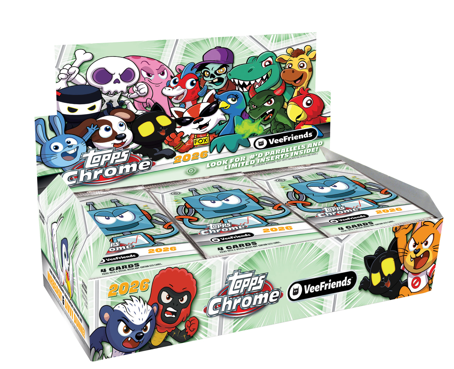 2026 Topps VeeFriends Chrome Hobby Box