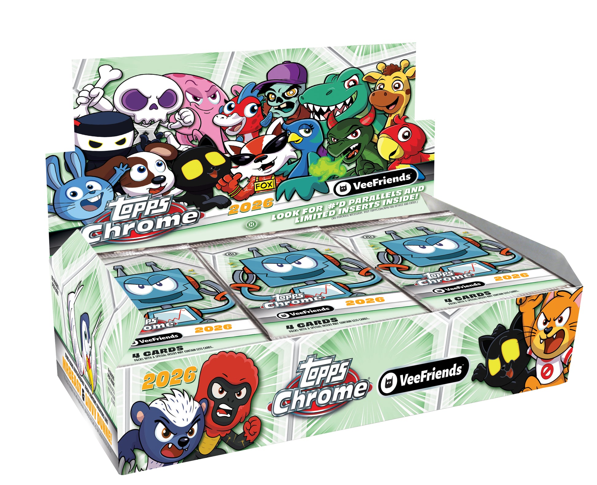 2026 Topps VeeFriends Chrome Hobby Box