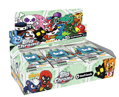 2026 Topps VeeFriends Chrome Hobby Box