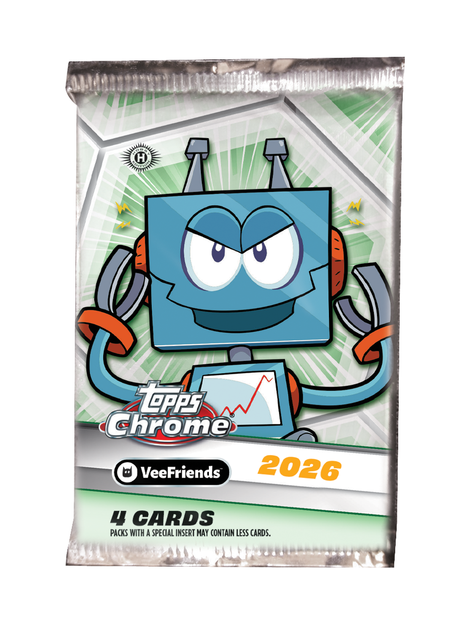 2026 Topps Chrome VeeFriends Value Pack (4 Cards Per Box)