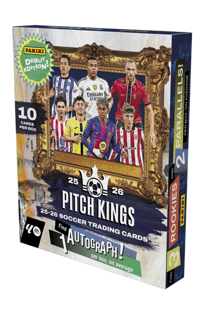 2025/26 Panini Pitch Kings Soccer Hobby International Box