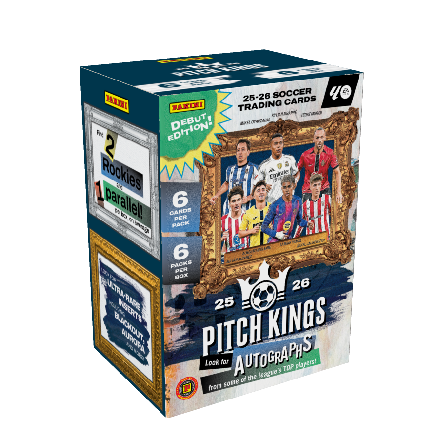 2025/26 Panini Pitch Kings Soccer International Blaster Box
