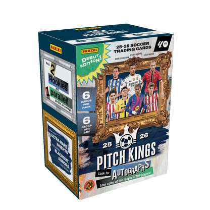 2025/26 Panini Pitch Kings Soccer International Blaster Box