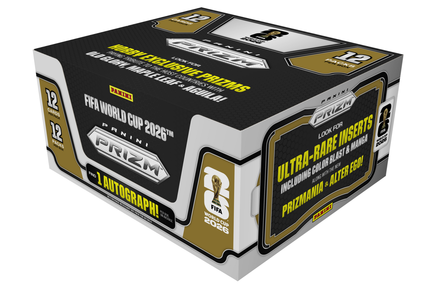 2026 Panini Prizm FIFA World Cup Hobby Box 