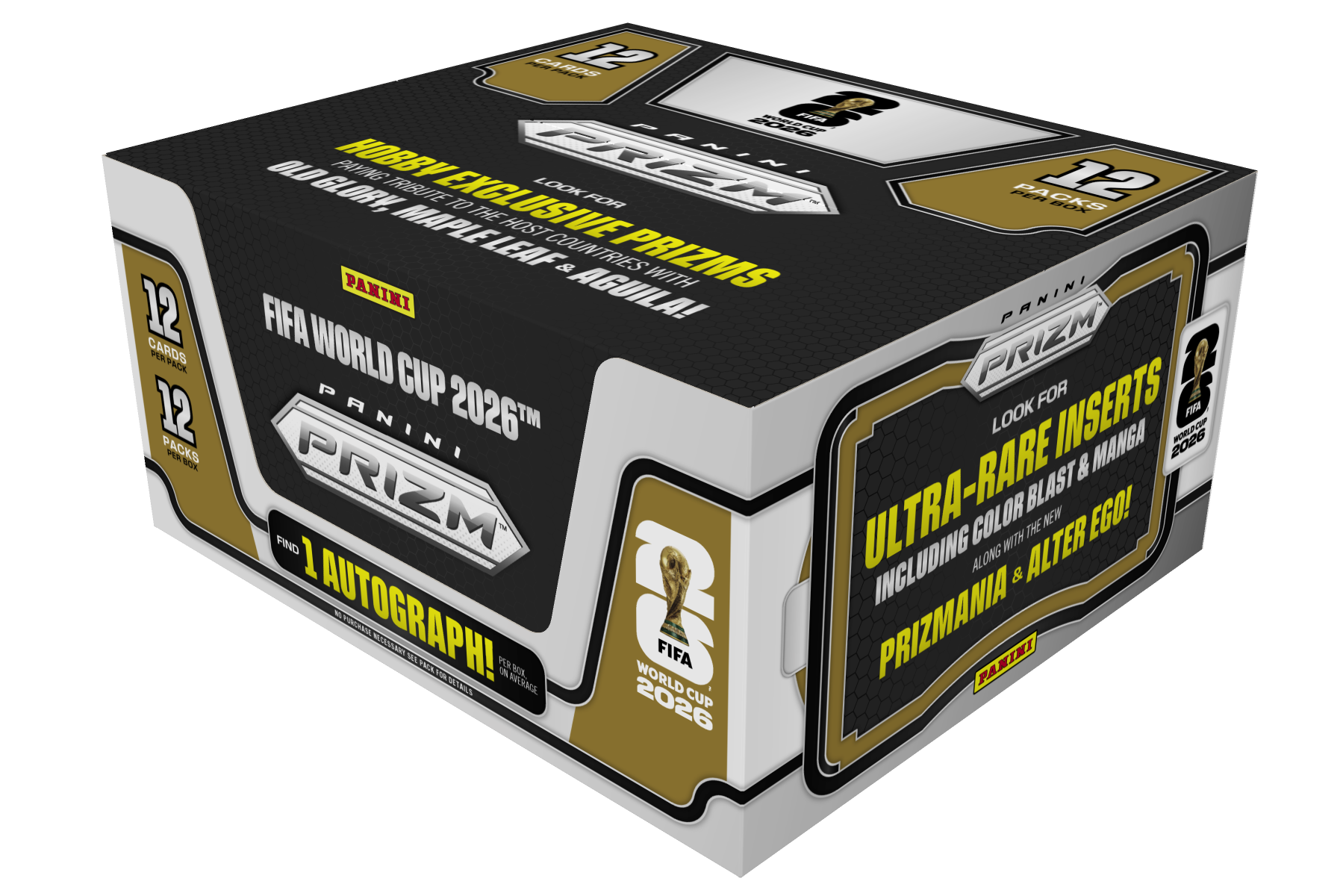 2026 Panini Prizm FIFA World Cup Hobby Box 
