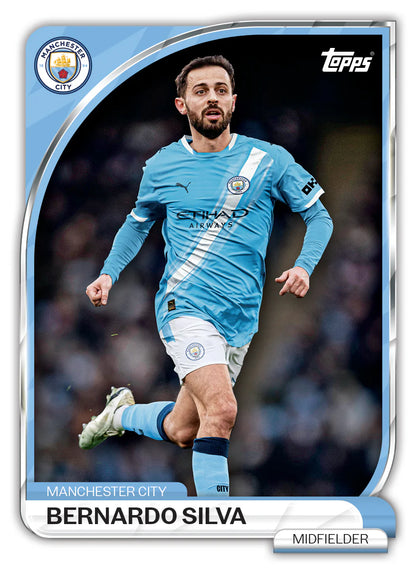 2025/26 Topps Manchester City Collector Tin Bernardo Silva