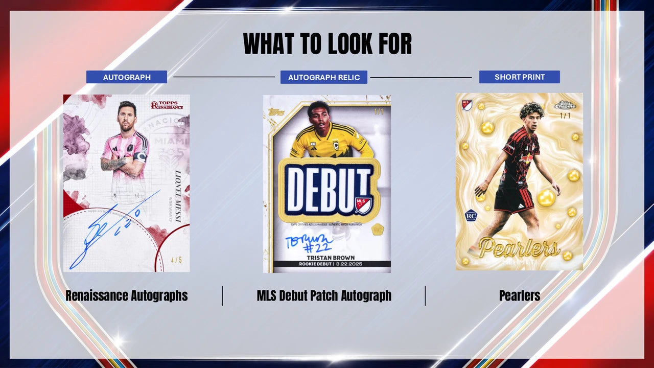 2026 Topps Chrome MLS Soccer Autograph Cards