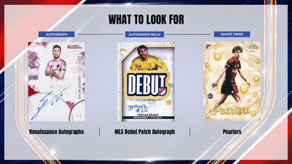 2026 Topps Chrome MLS Soccer Autograph Cards