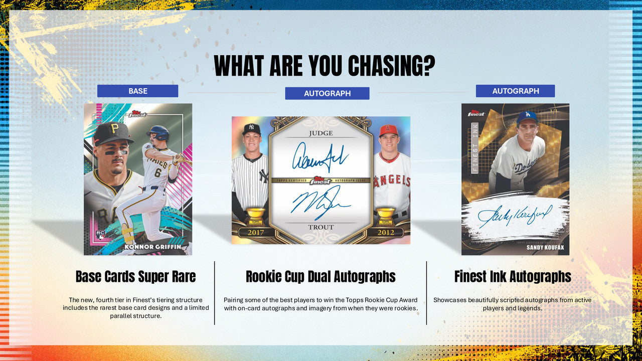 2026 Topps Finest Baseball Chase Card