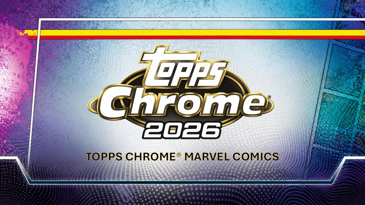 2026 Topps Marvel Comics Chrome Banner