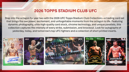 2026 Topps UFC Stadium Club Banner