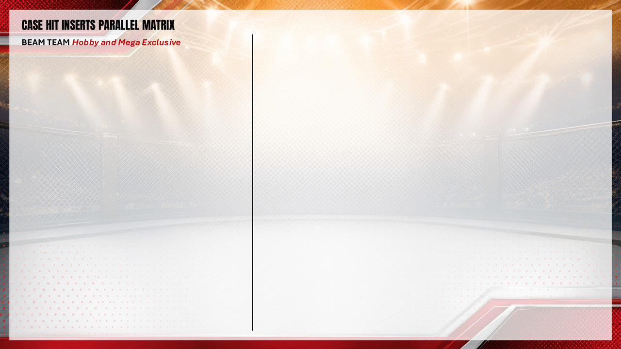 2026 Topps UFC Stadium Club Case Hit Inserts Parallel Matrix