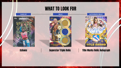 2026 Topps WWE Universe Relic Card