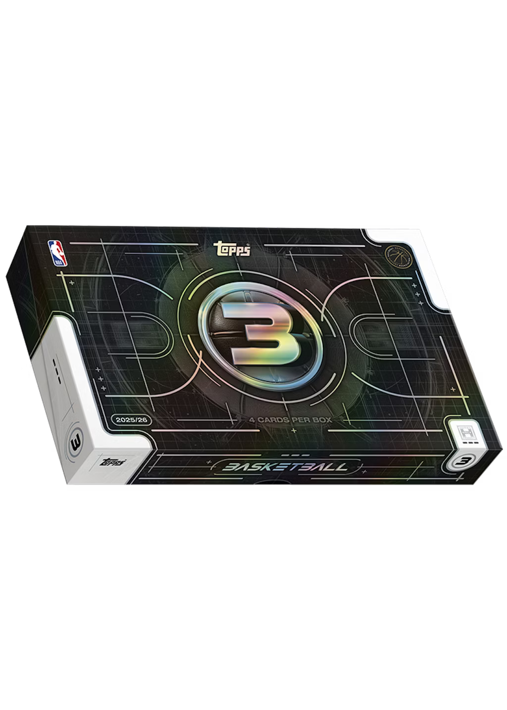 2025/26 Topps Three Basketball Hobby Box