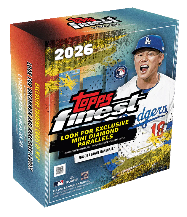 2026 Topps Finest Baseball Mega Box Delight Box