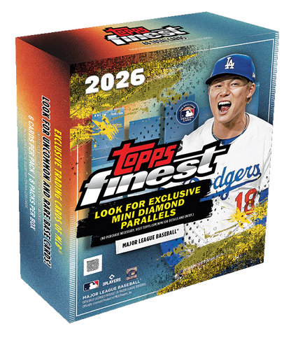 2026 Topps Finest Baseball Mega Box Delight Box
