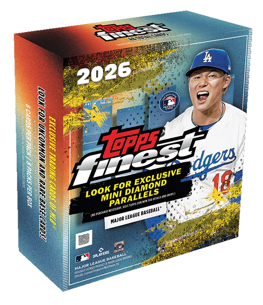2026 Topps Finest Baseball Mega Box Delight Box