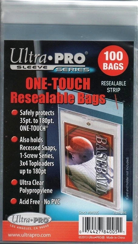 Ultra Pro One-Touch Bags (Plastik pelindung Magnet isi 100 / pack)