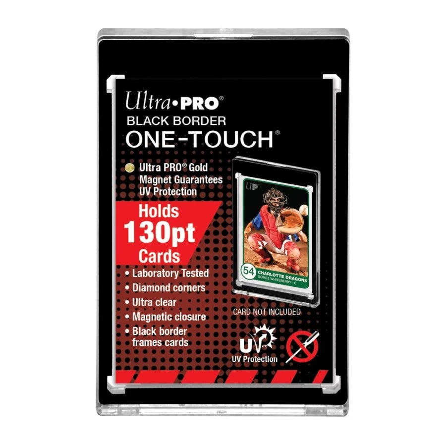 Ultra Pro 130pt BLACK UV One Touch Magnetic Holder (tebal max 3,302mm)