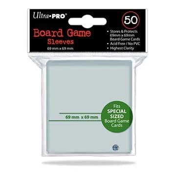 Ultra Pro 69mm X 69mm Board Game Sleeve (50 pcs / pack)