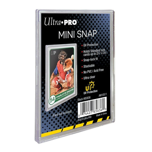 Ultra Pro UV Mini Snap Card Holder (dengan UV PROTECTION)