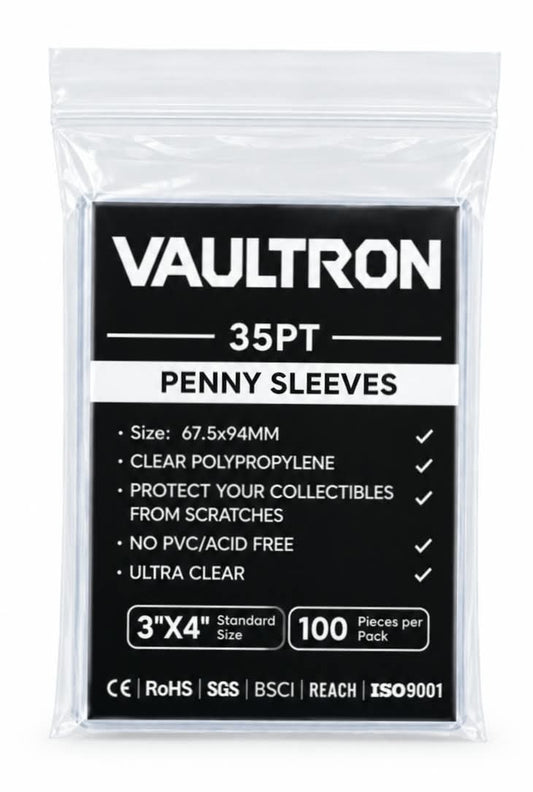 Vaultron Penny Sleeve Standard (Plastik kartu standard isi 100 / pack)