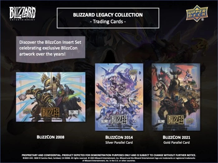 2023 Upper Deck Blizzard Legacy Collection Hobby Pack (6 kartu / pack)