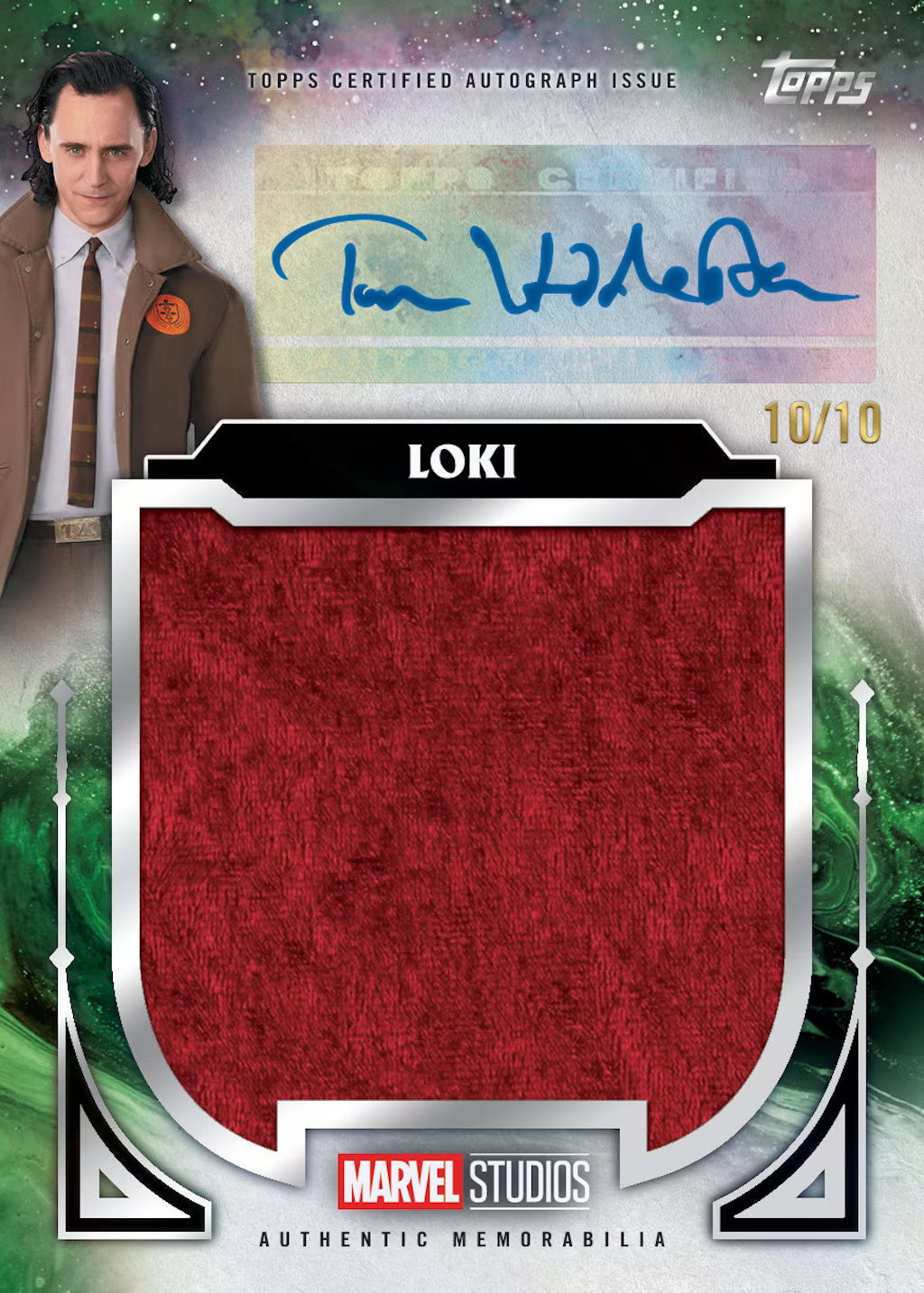 Loki Autograph Memorabilia Cards