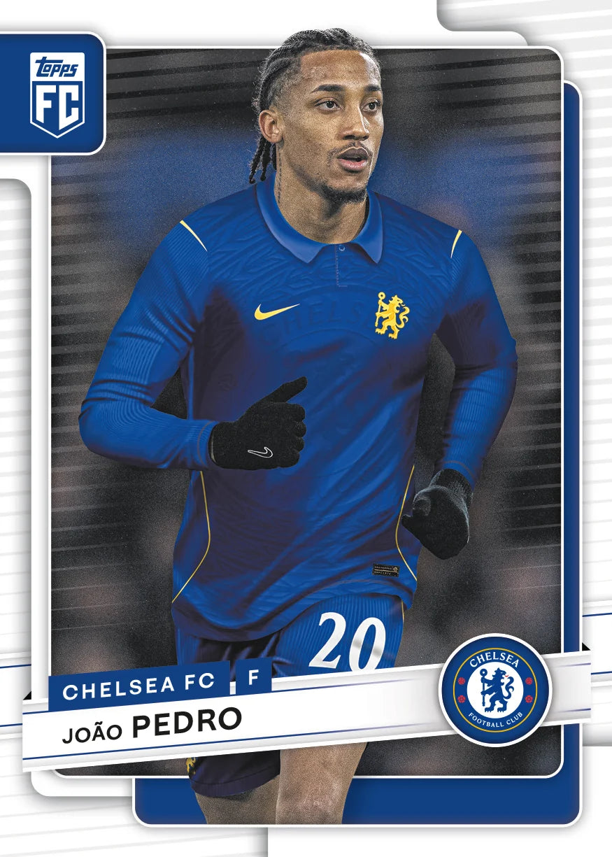 2026/27 Topps Collector Tin Chelsea (35 Cards per tin) 2 Sequentially numbered parallels per tin