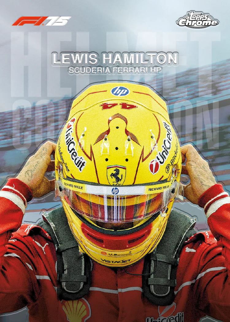 2025 Topps Chrome Formula 1 Lewis Hamilton Scuderia Ferrari HP
