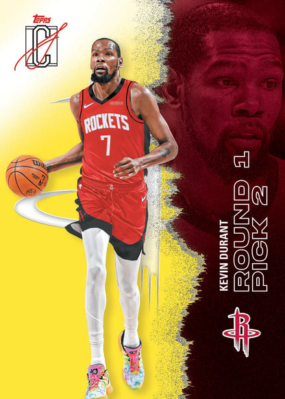 Round 1 Pick 3 Kevin Durant