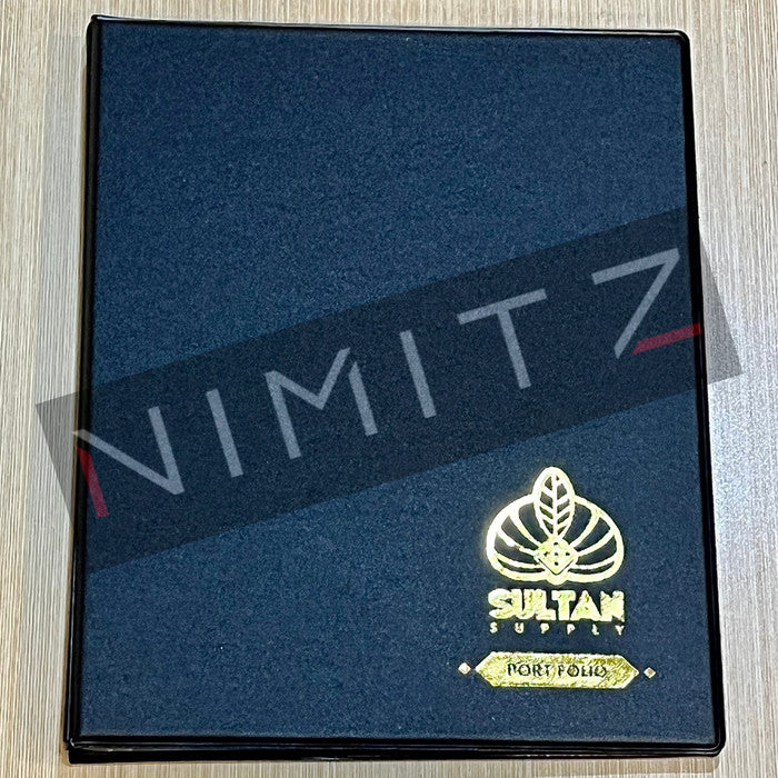 Sultan 4-Pocket Portfolio Black (Album isi 10 lembar / 80 kartu)