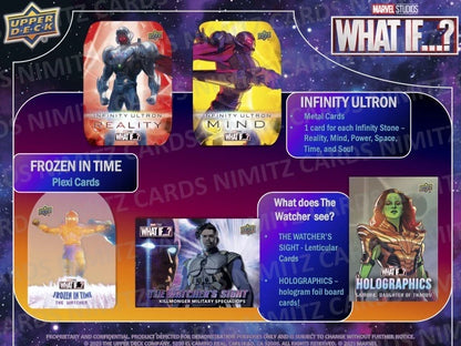 2023 Upper Deck Marvel Studios What If...? Trading Card Hobby Box