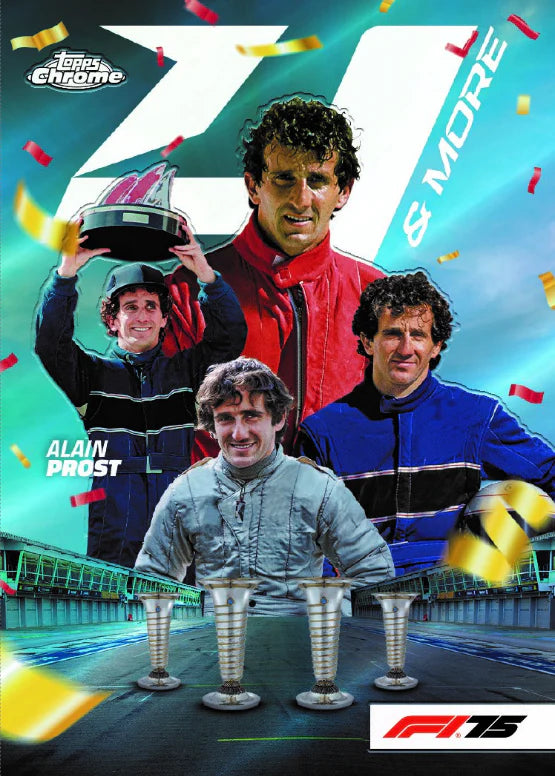 2025 Topps Chrome Formula 1 Alain Prost