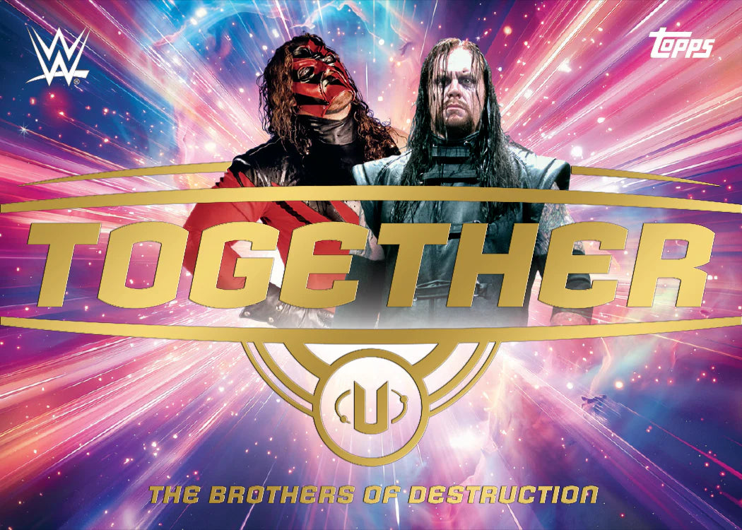2025 Topps Universe WWE Value Box Together The Brothers Of Destruction Card