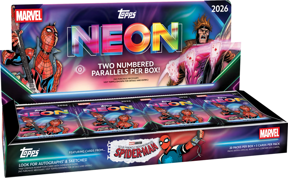 2026 Topps Neon Marvel Hobby Box