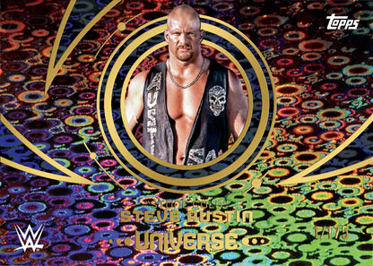 2025 Topps Universe WWE Hobby Box Stone Cold Austin Universe
