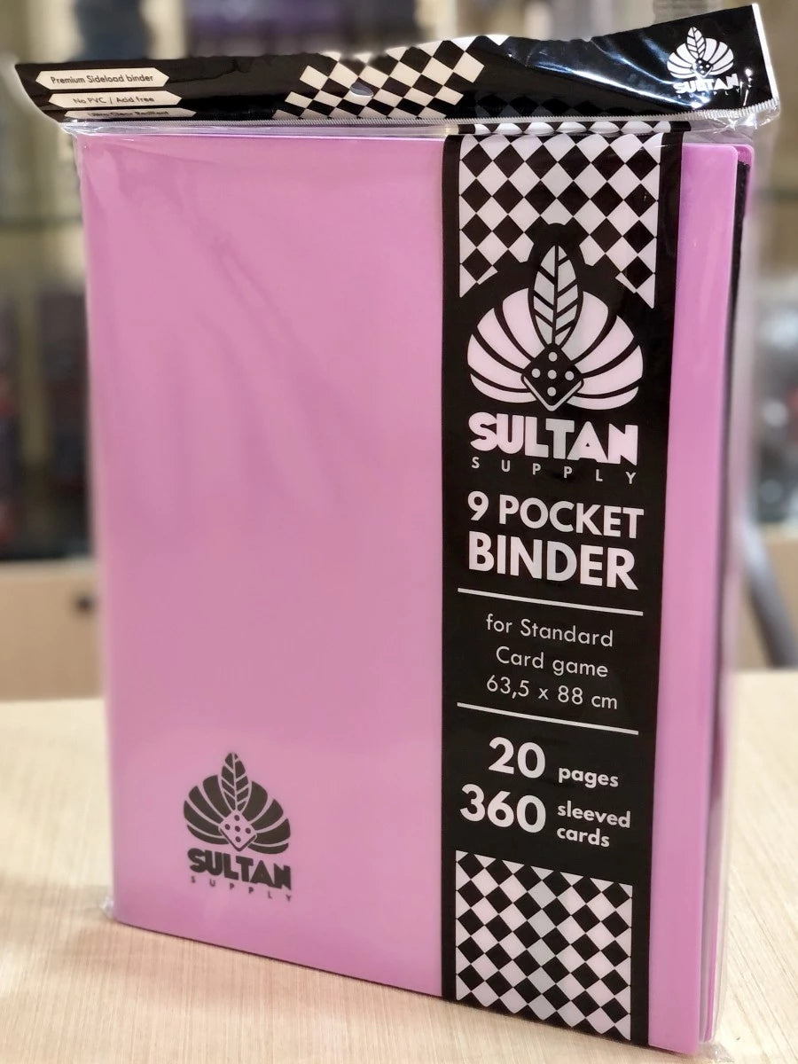 Sultan 9-Pocket Binder Lilac