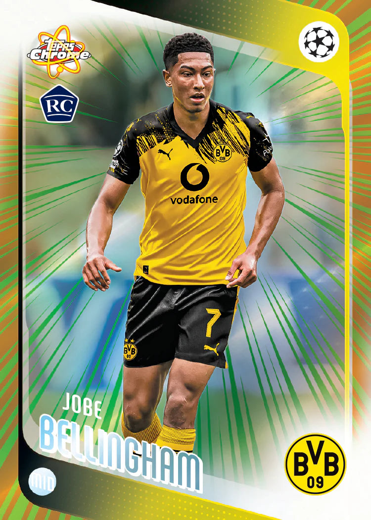 2025/26 Topps Chrome UEFA Club Competitions Mega Box 8 X-Fractor